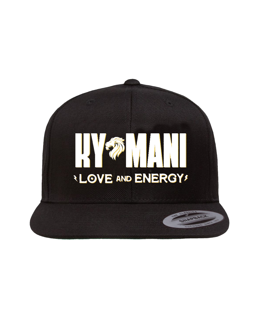 Logo Snapback Hat - Black